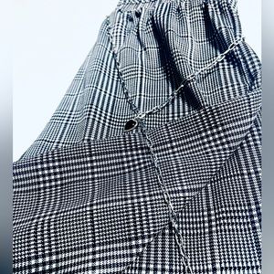 Grey Plaid Dress Pants 🩶